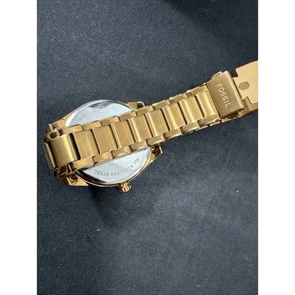 FOSSIL BQ-1096 Women’s Wristwatch New Battery! Looks And Runs Excellent!!! (B21)
